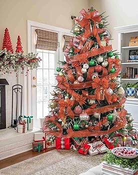 人工クリスマスツリー 赤リボン 山形市】アズ七日町のクリスマスツリー！2023年は赤いリボンが