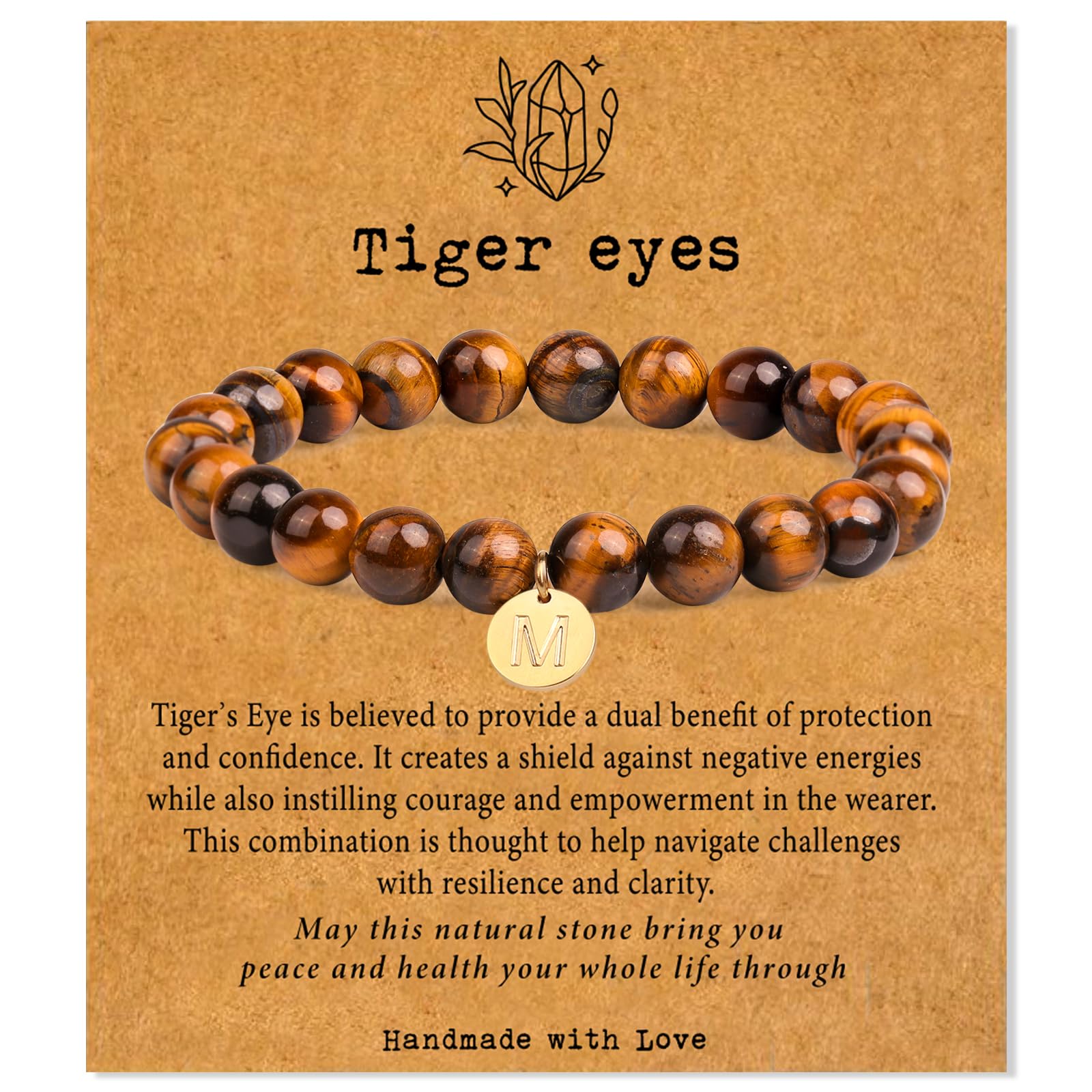 Stone Beaded Bracelets for Women Men: Healing Crystal bead Bracelet Amethyst Bracelet Jewelry Natural Stone Beaded Stretch Bracelets for Woman Gifts Stress Anxiety Bracelet Purple Gemstone Bracelet