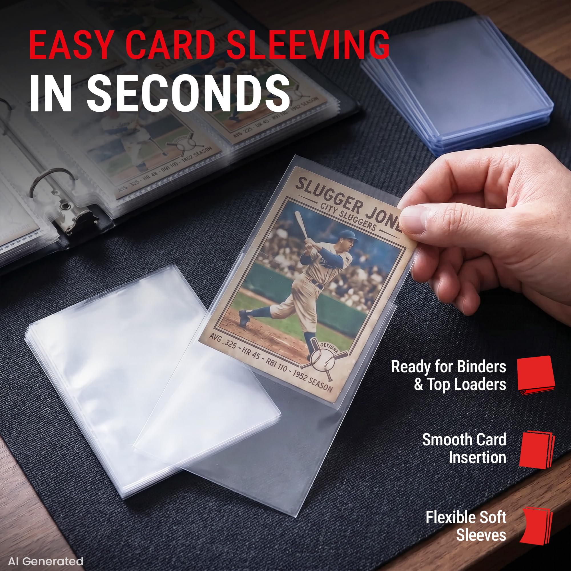 Ultra Pro Penny Sleeves – Holds Standard Size 2.5" x 3.5" – 1000 Pack — Amazon image 5