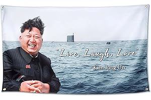 Kim Jong-un Live Love Laugh Tapestry: Unleash the Power of Unity in Style