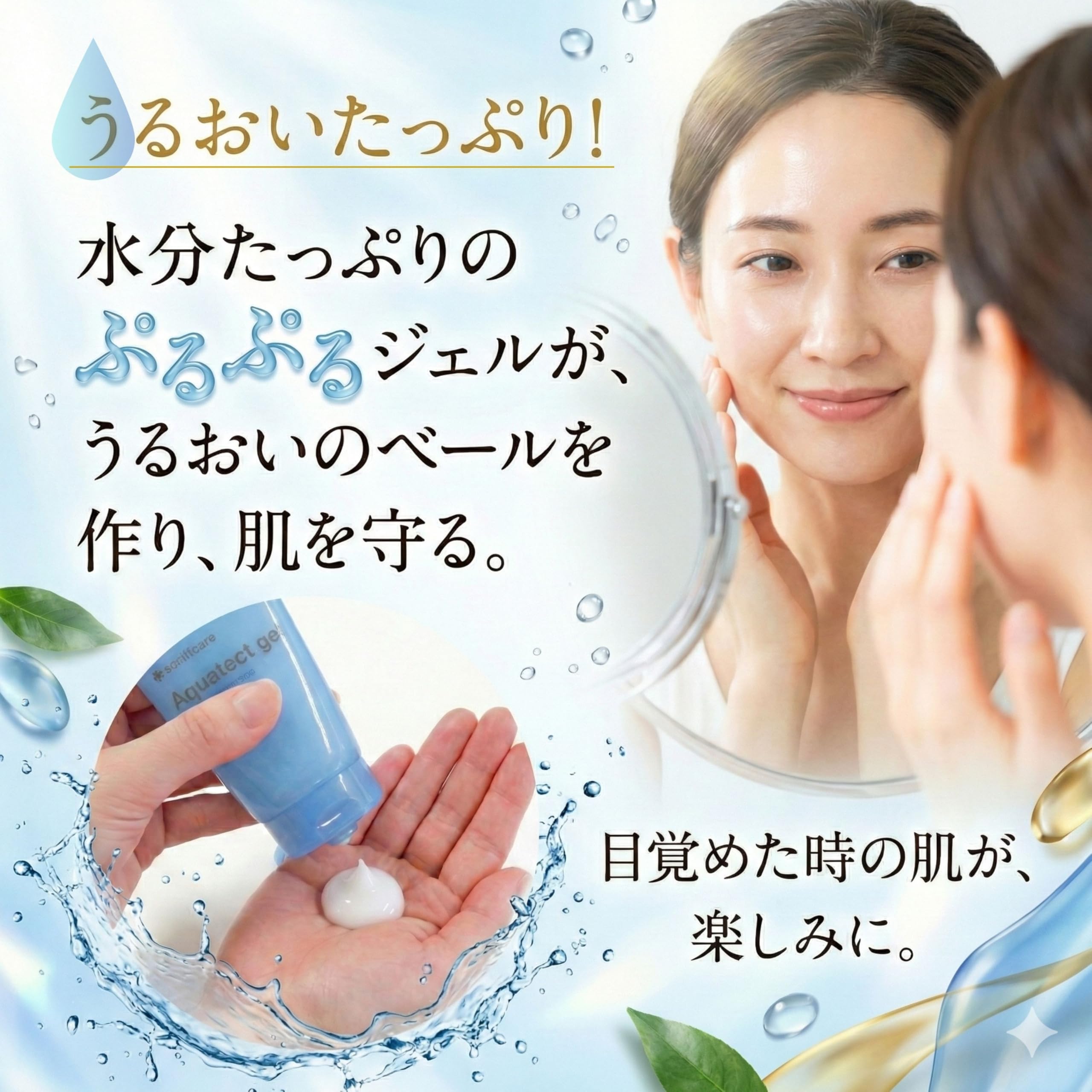 Amazon | アクアテクトゲル シワ・たるみ 高保湿オールインワンジェル