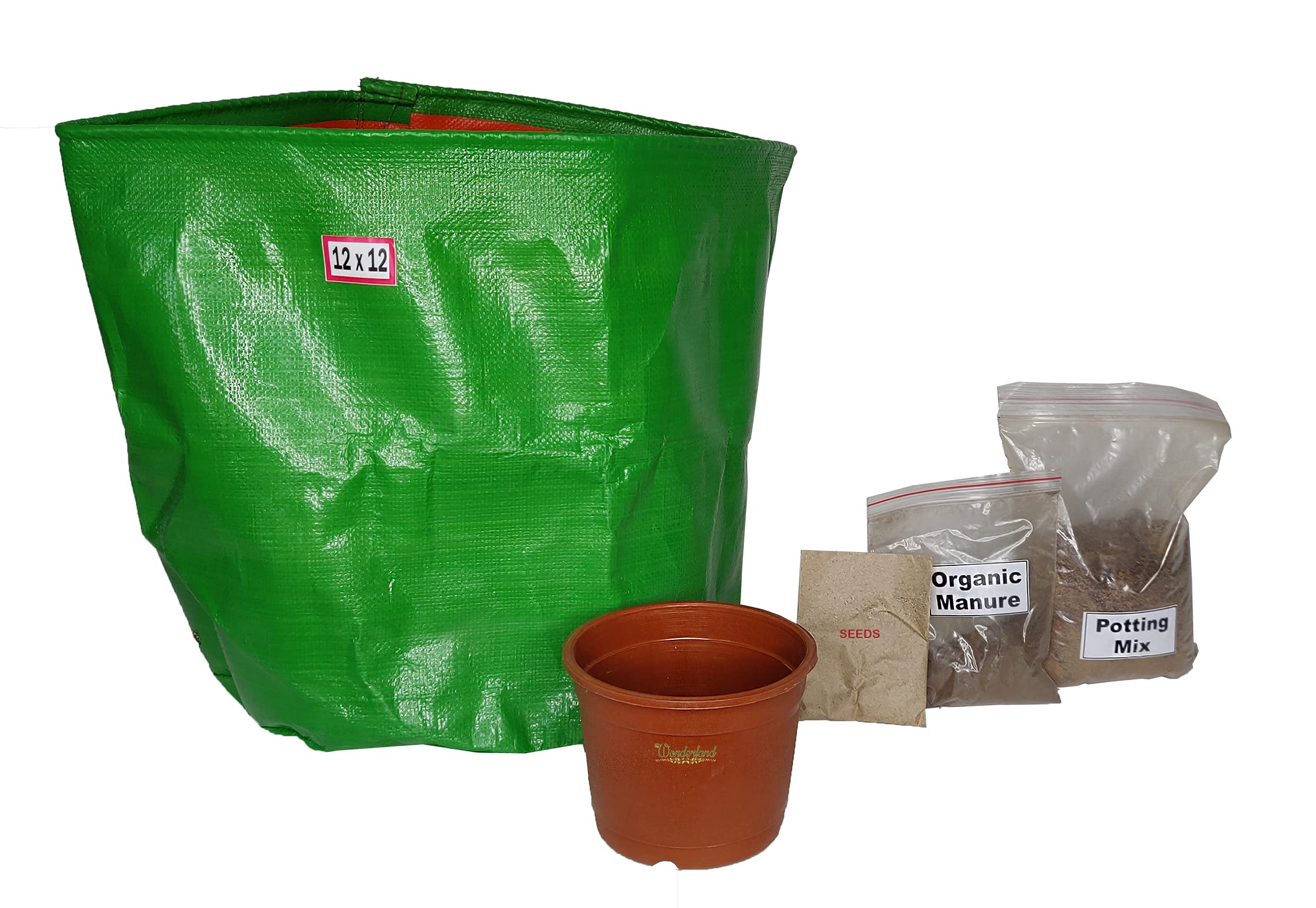 Wonderland Grow Yourself Vegetables fror You Home Starter DIY kit - GWAR (Gardening Kits for Kitchen Gardens)-image-26