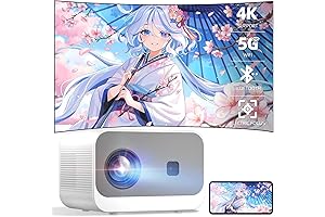 WANBO T2 Max Projector: Immersive 4K Home Theater Experience