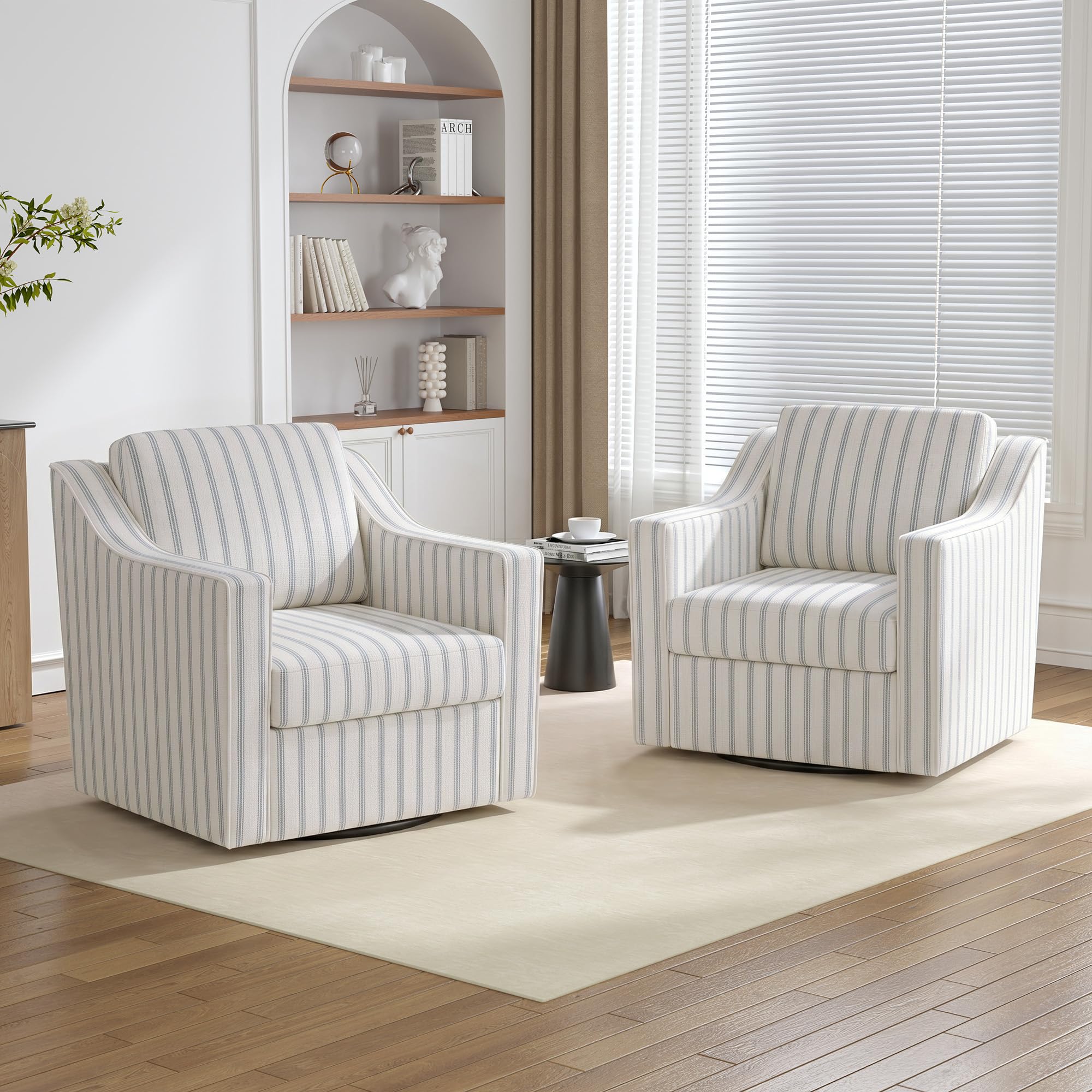 Qatiby Swivel Accent Chairs