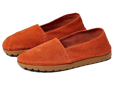 Acorn Addison Suede Moc + Bloom (Ginger) Women