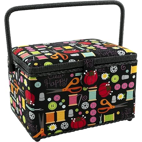 Dritz Large Sewing Basket: Your Home Organizer & Craft Essential
