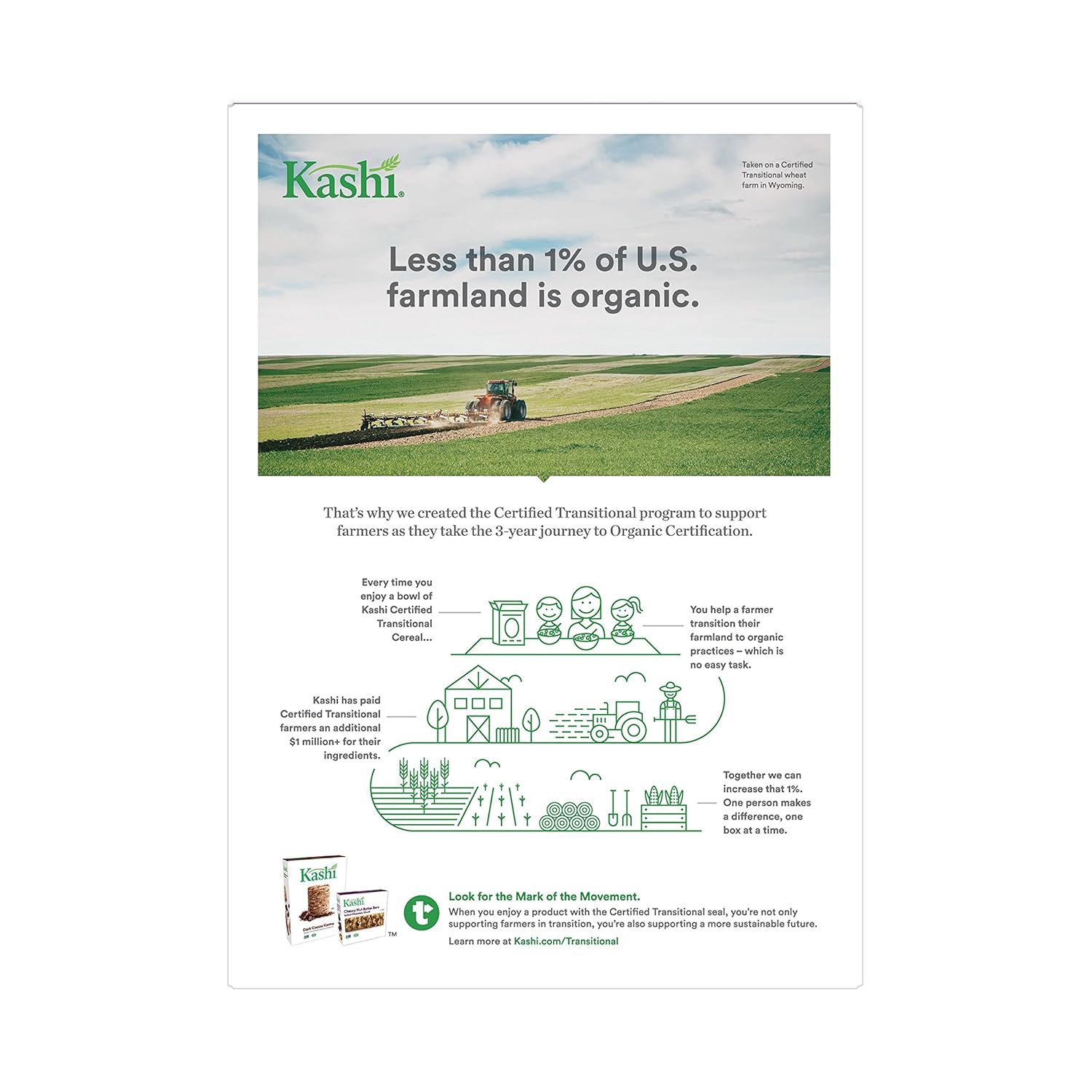 Kashi Breakfast Cereal, Vegan Protein, Organic Fiber Cereal, Bulk Pantry Staples, Berry Fruitful, 62.4oz Case (4 Boxes)