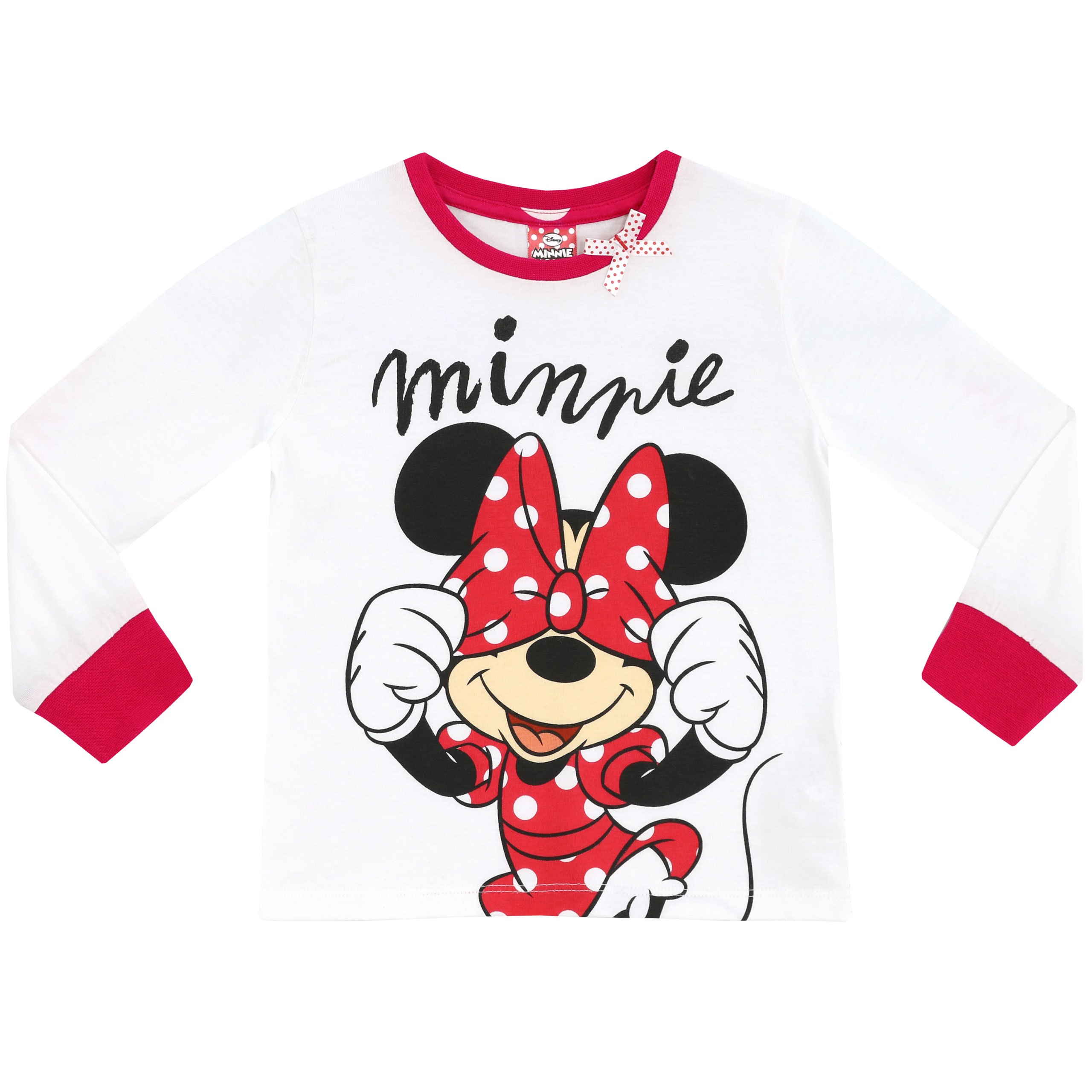 Disney Minnie Mouse Girls Minnie Mouse Pyjamas Ages 18 Months To 8