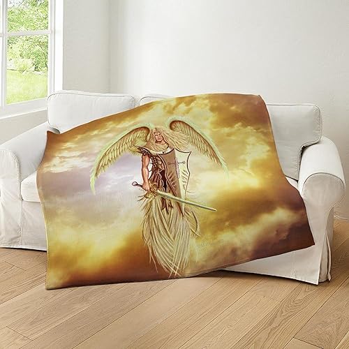 Miniatura 4 de CafePress Manta de forro polar suave, 60 x 50 pulgadas de San Arcángel Miguel