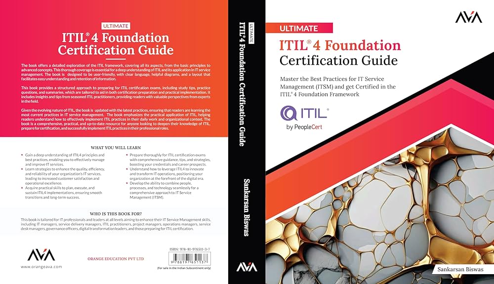 Ultimate ITIL® 4 Foundation Certification Guide: Master the