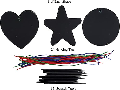 Miniatura 2 de Arte mágico para rascar en color, por Dondor (adornos navideños)