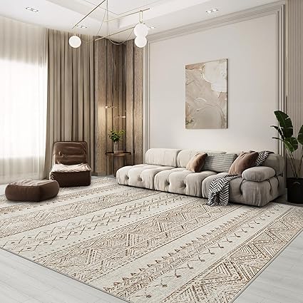 Amazon.com: 8x10 Area Rugs Living Room Rugs: Large Machine Washable Rug with Non-Slip Backing ...