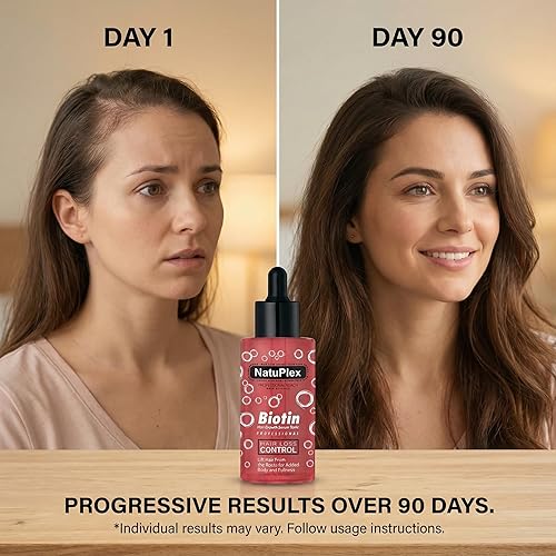 Miniatura 4 de Biotin Hair Drop - Solución nutritiva para el cuidado del cabello para promover el crecimiento, fortalecer y mejorar la textura, adecuada para todo