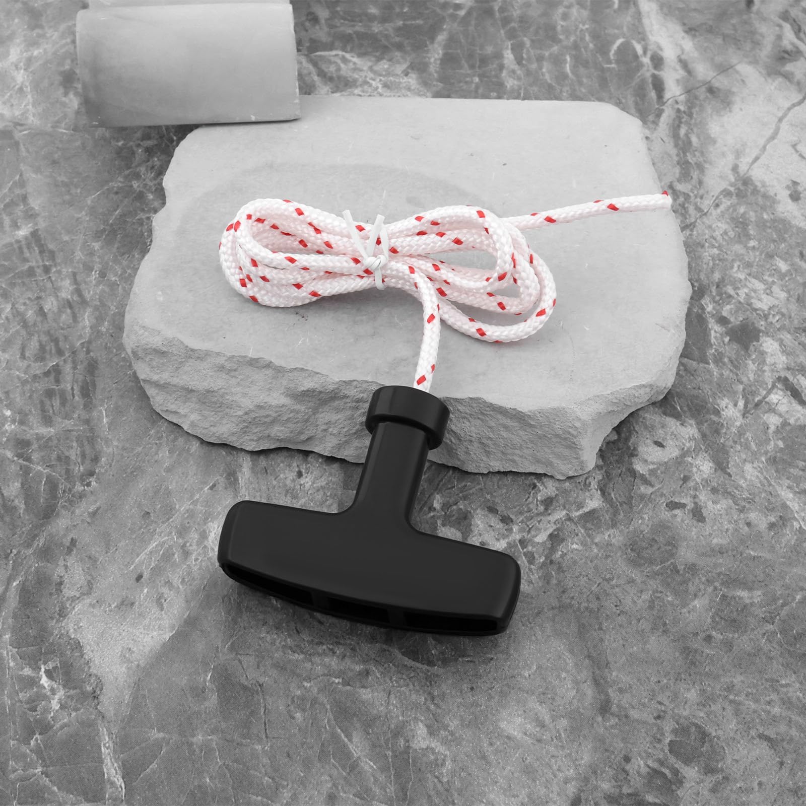 2 Piezas de Cordón de Liberación de Emergencia para Puerta de Garaje con Asa Longitud de Cuerda de 1 M Grosor de Cuerda de 4,5 Mm Carga