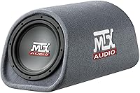 Vista 2 de MTX Audio RT8PT 8 Pulgadas 240 W Caja de Subwoofer Ventilada Cargada de Alta Rendimiento con Amplificación Universal para Coche, Conectividad RCA