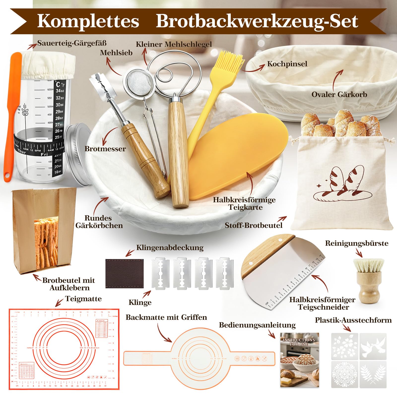 Kit de démarrage (corbeille à pain)