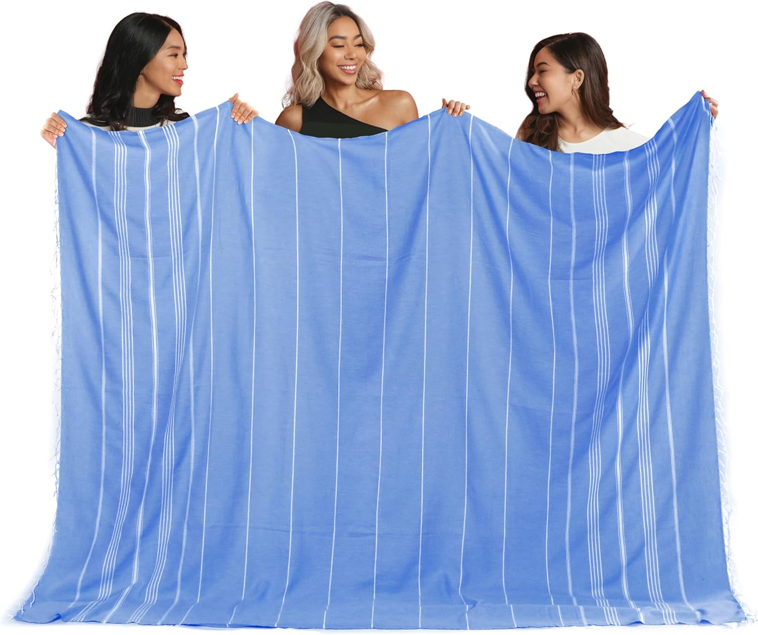 Cacala Oversize Sandproof Turkish Beach Blanket and Towel