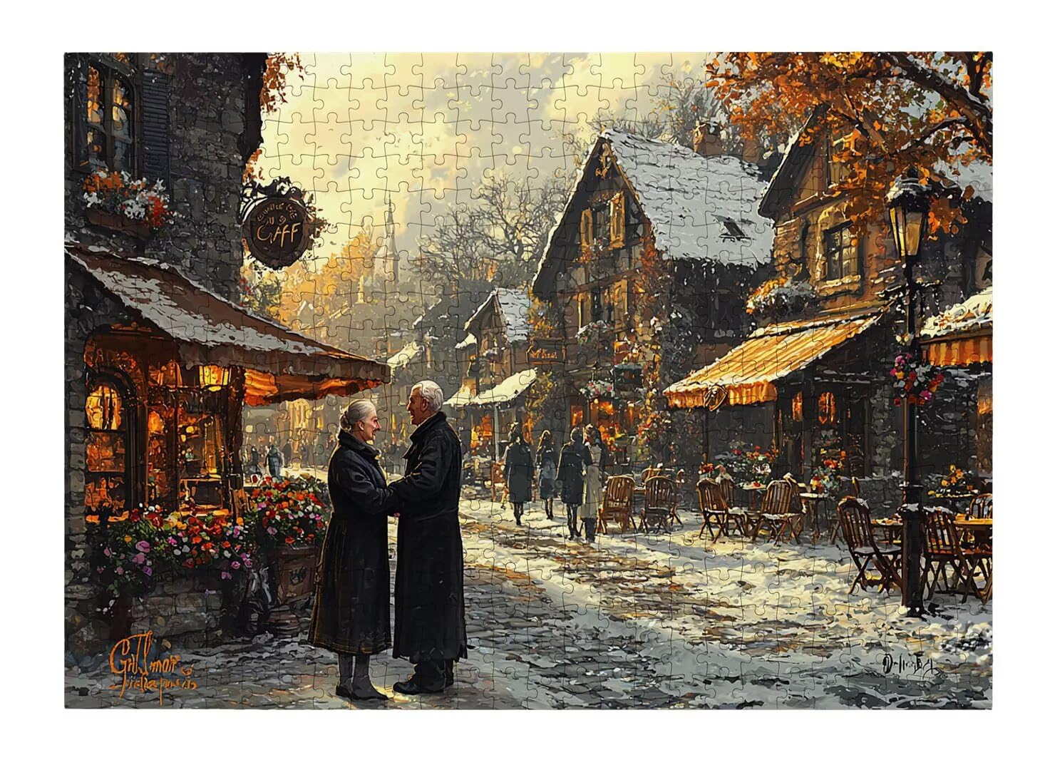 Puzzle dla dorosłych 2000, jesienne puzzle dla dorosłych -4566