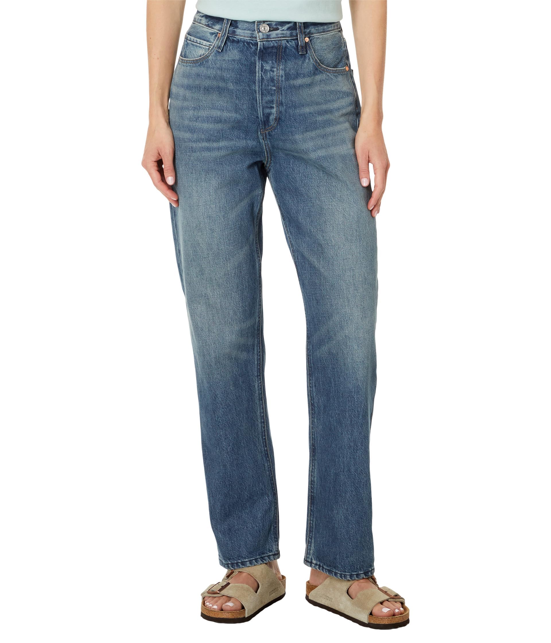 PAIGE Women's Sawyer Covered Button Fly