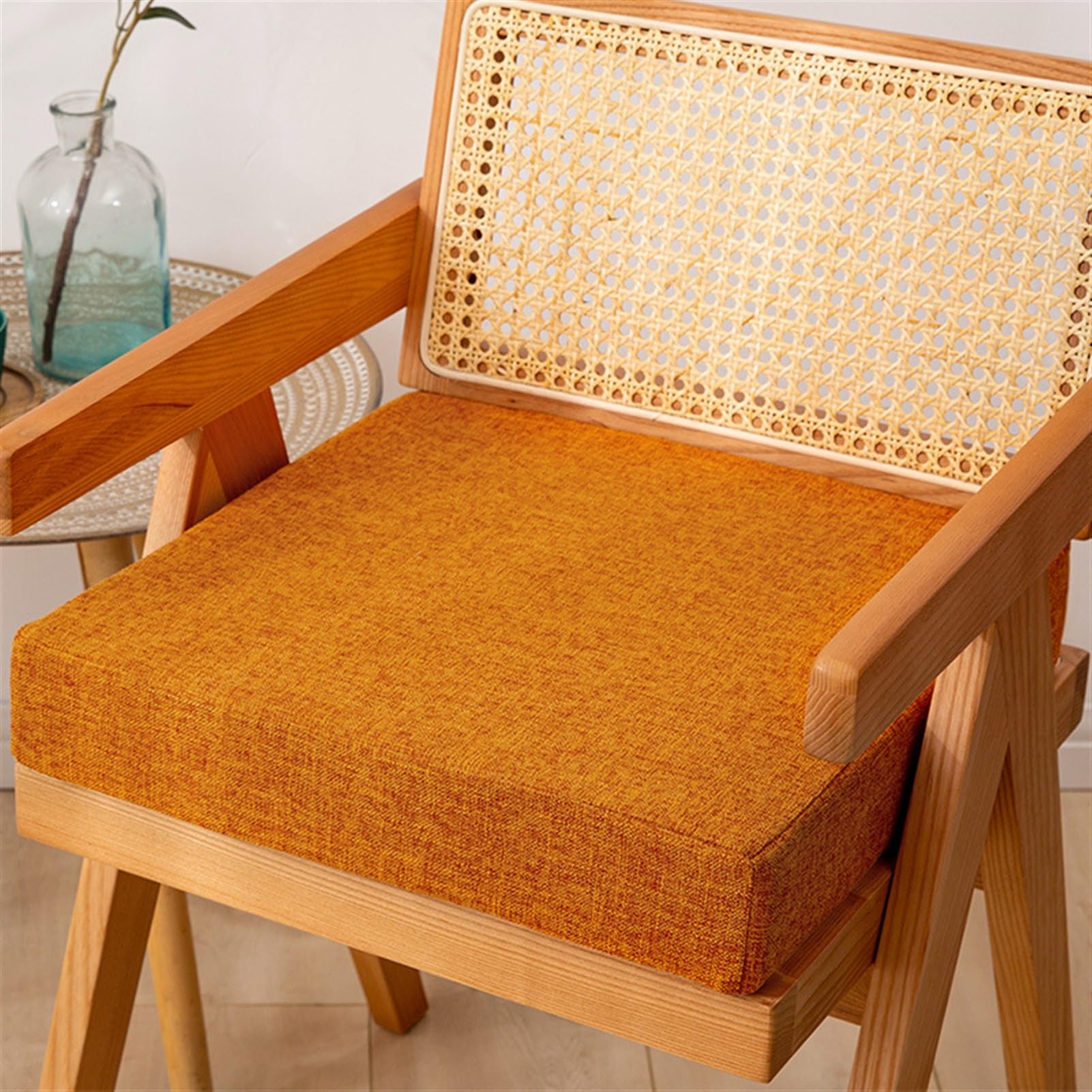 Coussin De Chaise Inclinable Pour Seniors – 51x51x10 Cm – Antidérapant, Housse Lavable – Confort Assise - 10