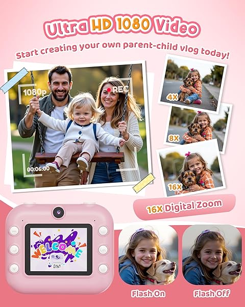 Instant Dual Camera for Kids 32GB 4