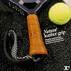 Raqueta de pádel GAMMA Brooks - Forma redonda para jugadores principiantes e intermedios, núcleo de EVA suave con superficie de fibra de vidrio, balance cabeza pesada para potencia y control, incluye bolso para raqueta 7