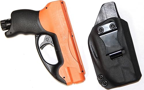 Miniatura 3 de REVKEL Custom IWBAIWB Kydex Holster CCW para pistola de bolas de pimienta compacta UMAREX HDP 50. Hecho a mano en Texas, EE. UU.