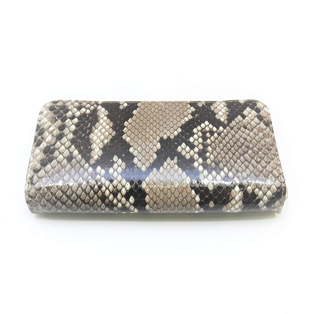 【美品】ALZUNI パイソン長財布 alzuni_5103-x021