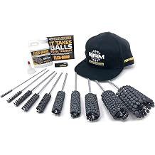 Brush Research BCKFIN24 10 Piece FLEX-HONE Finishing Kit, 240 Grit, Silicon Carbide