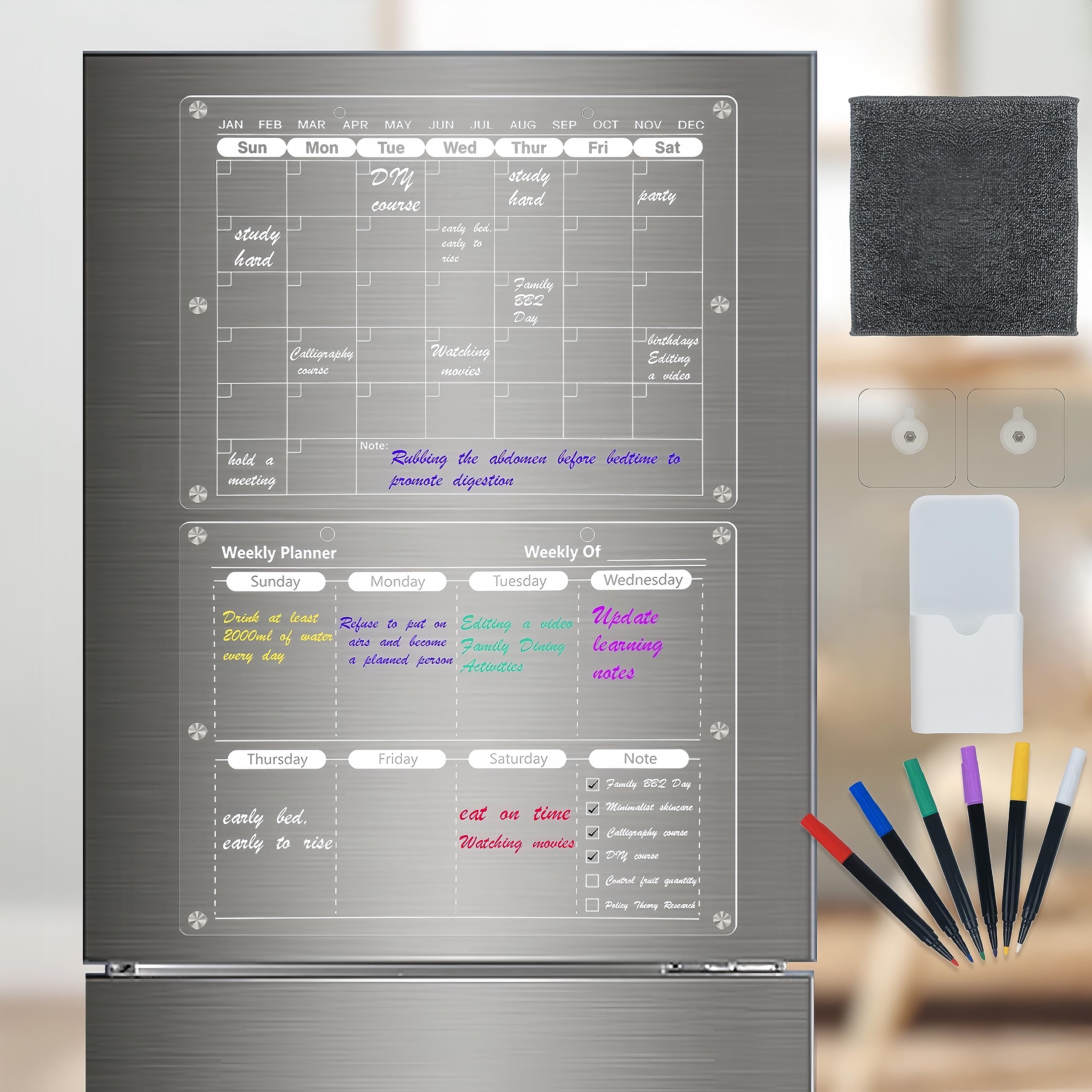 Weekly Kitchen Task Planner