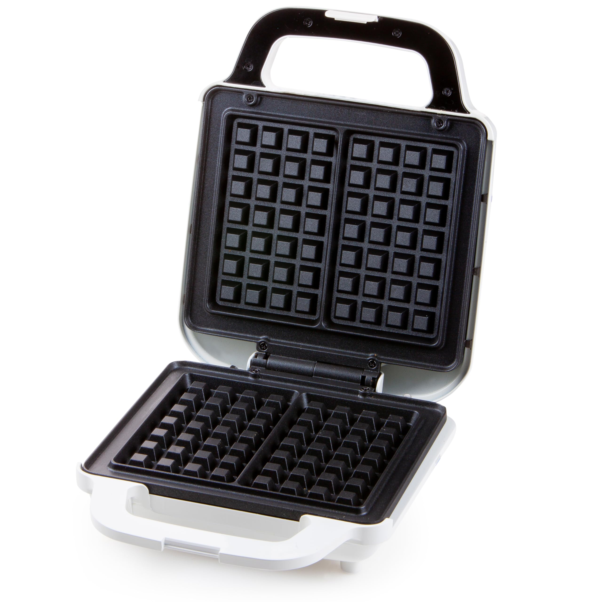 Domo DO9222W Moule à gauffres 2 Gauffre(s) 900 W Noir, Blanc