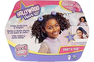 Cool Maker Hollywood Hair Extension Maker Party Pop DIY Double Buns and Ponytail REFFIL