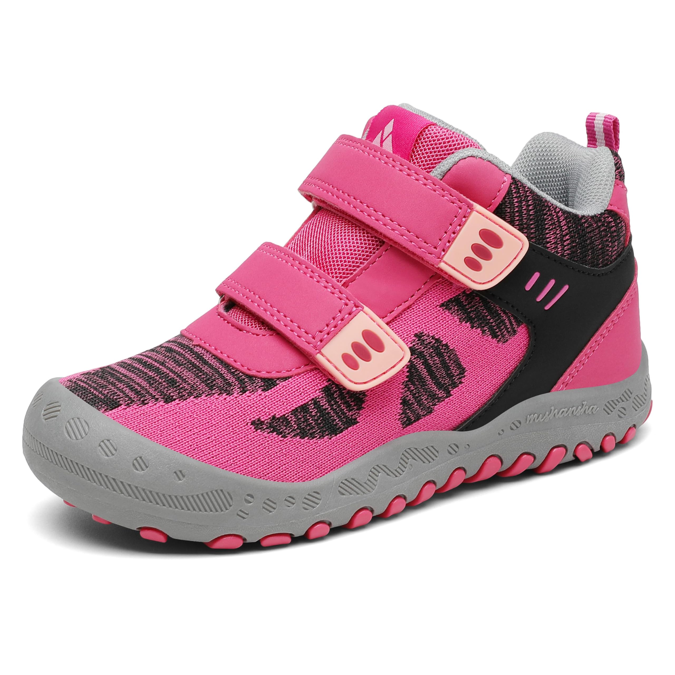 Mishansha Kinder Wanderschuhe Atmungsaktiv Mädchen Kinderschuhe Jungen Trekkingschuhe GR.24-38