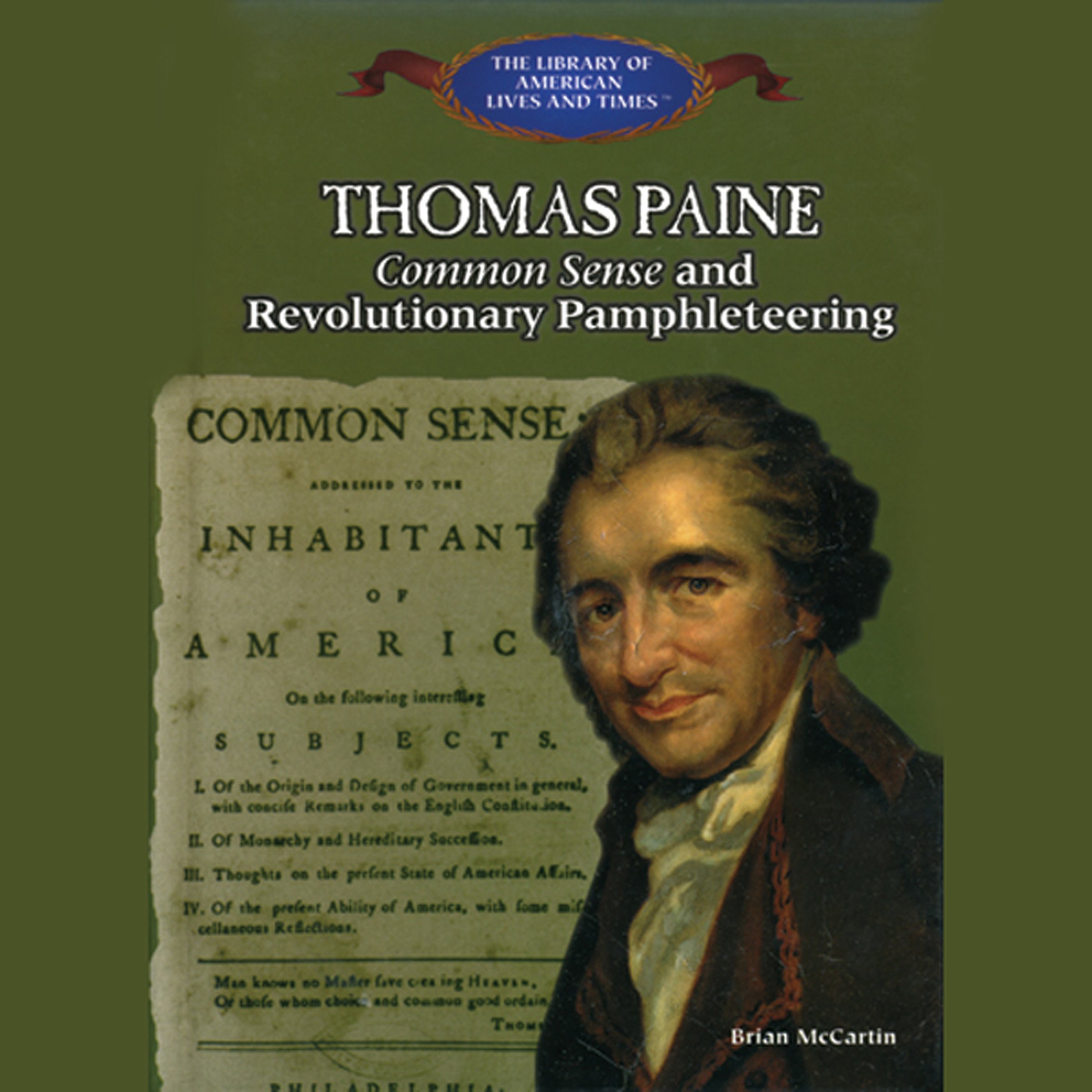 Cover art for Thomas Paine