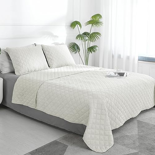 Miniatura 41 de Easy-Going - Juego de edredón reversible tamaño Queen Plus con 1 edredón y 2 fundas de almohada, colcha de cama suave, microfibra ligera resistente