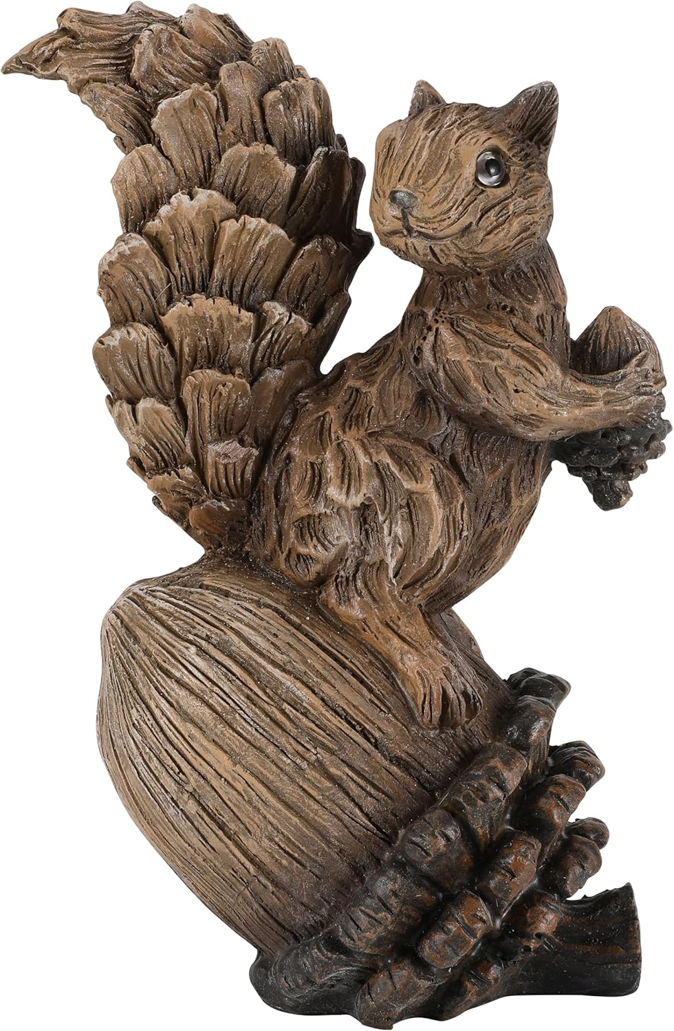 iStatue Resin Squirrel Garden Statue Review: 6.5 Inch Handmade Figurine for Woodland Backyard Decor