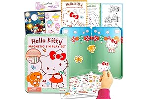 Magnetic Creations 40-Piece Hello Kitty Magnetic Play Set