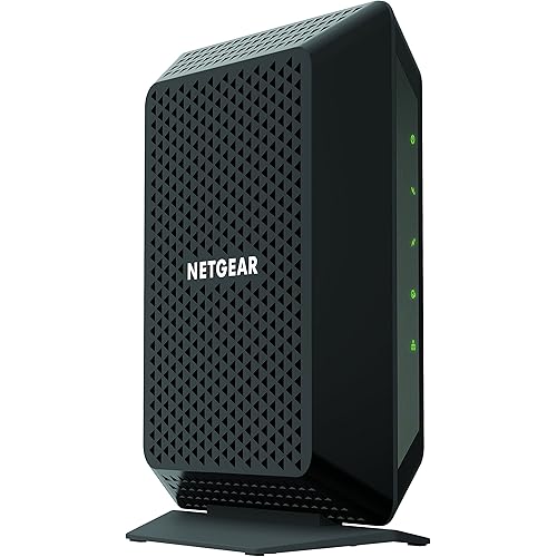 NETGEAR Cable Modem DOCSIS 3.0 (CM700-1AZNAS) Compatible with All Major Cable Providers Including Xfinity, Spectrum, Cox, For Cable Plans Up to 800 Mbps