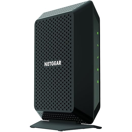 NETGEAR Cable Modem CM700 - Compatible with All Cable Providers Including Xfinity by Comcast, Spectrum, Cox | for Cable Plans Up to 500 Mbps | DOCSIS 3.0