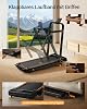 Cursor Treadmill for Home Foldable 10 km/h 16% Treadmill with Incline for Home with Brushless Motor 3.0CV Treadmills with Handrails Walking Pad with Incline Max. Load 136 kg