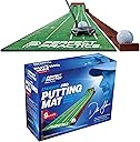 Perfect Practice Golf Putting Mat - Portable Putting Green, Indoor & Outdoor Practice, with Ball Return - Golf Training Aid for Home, Office, Backyard - Golfing Gifts for Men