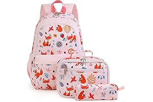 Adorable Fox Backpack Set for Kids: A Bundle of Scholastic Surprises