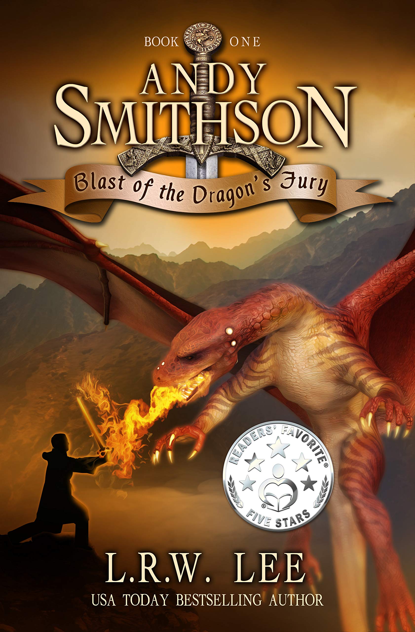 Blast of the Dragon's Fury: A Fun Dragon Epic Fantasy Book with Dragons (Andy Smithson Series 1)