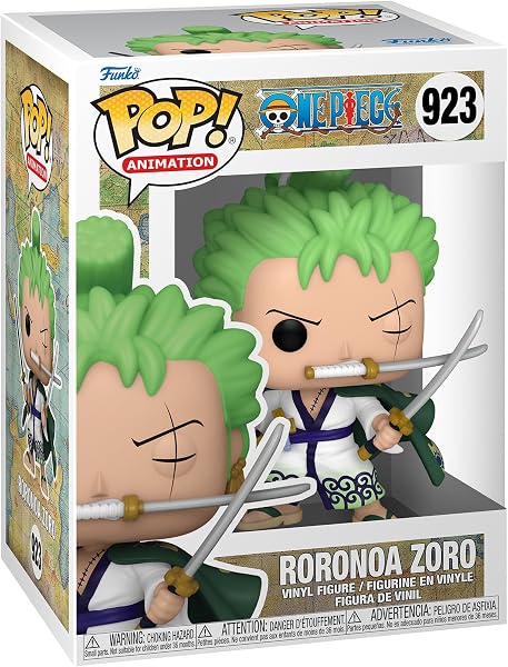 Funko Pop! Animation: One Piece - Roronoa Zoro- Figurine en Vinyle à Collectionner - Idée de Cadeau - Produits Officiels - Jouets pour Les Enfants et Adultes - Anime Fans - 1