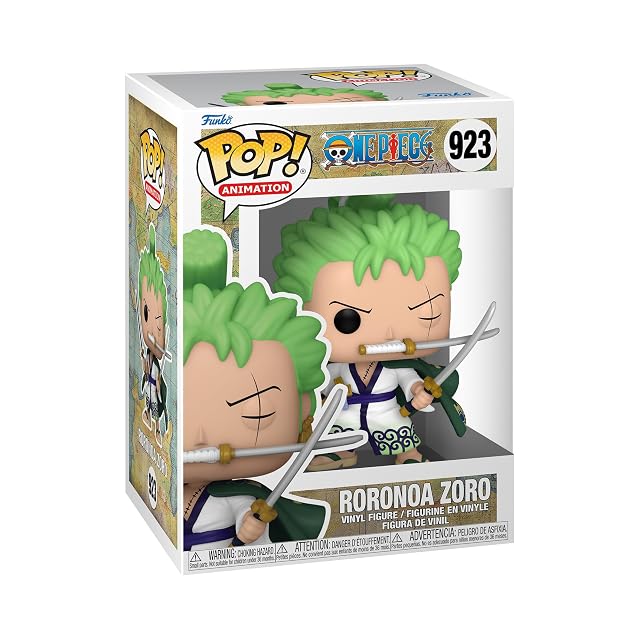 Funko Pop! Animation: One Piece - Roronoa Zoro - Collectable Vinyl Figure - Gift Idea - Official Merchandise - Toys for Kids & Adults - Anime Fans - Model Figure for Collectors and Display