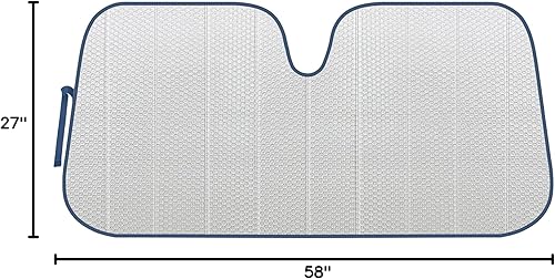 Miniatura 8 de Looney Tunes Bugs Bunny Daffy Duck Taz & Tweety Bird, parasol delantero con licencia oficial, parasol plegable para automóvil, camión, SUV, bloquea