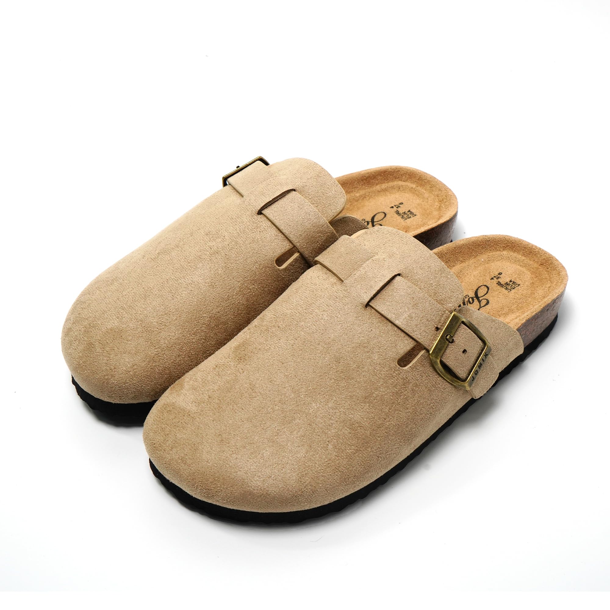 JOMIX Sabot Donna Eleganti Punta Chiusa Suola Sughero MD2438