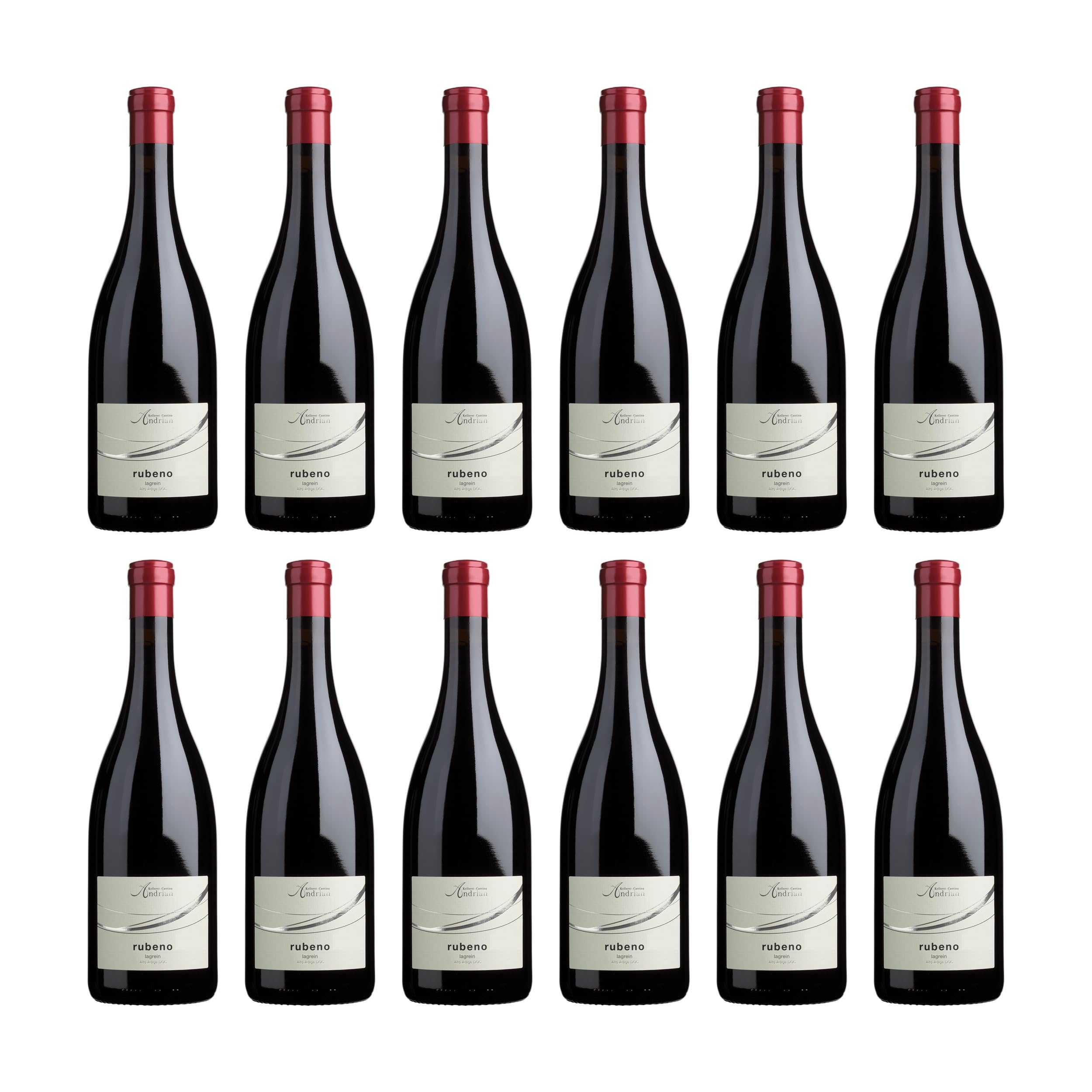 Cantina Andrian Rubeno Lagrein DOC trocken Rotwein Italien inkl. Feinwert E-book (12 x 0.75 l)