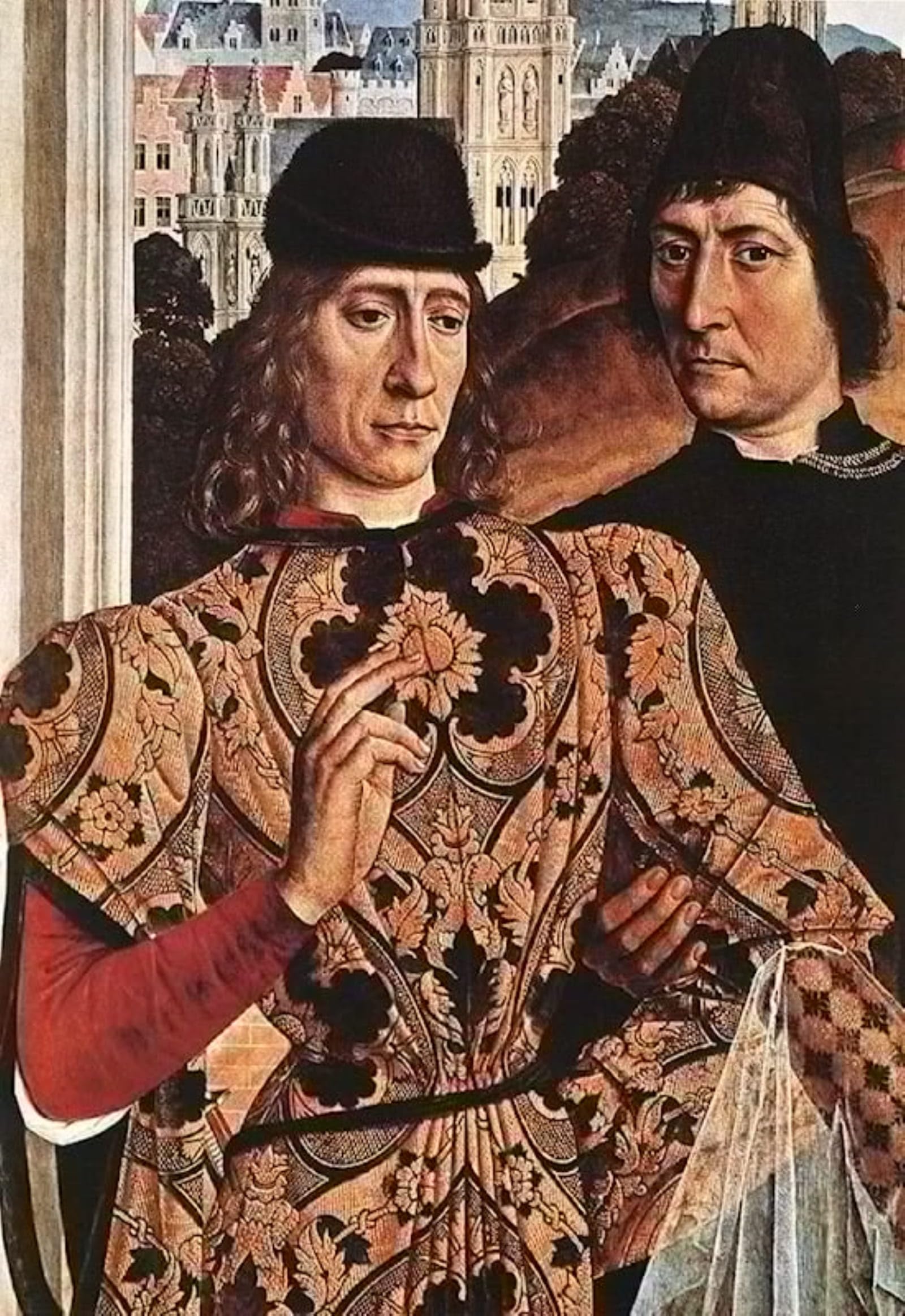 Pared Lienzo Arte Pintura il calvario di Dirck Bouts Cuadro Decorativo 5