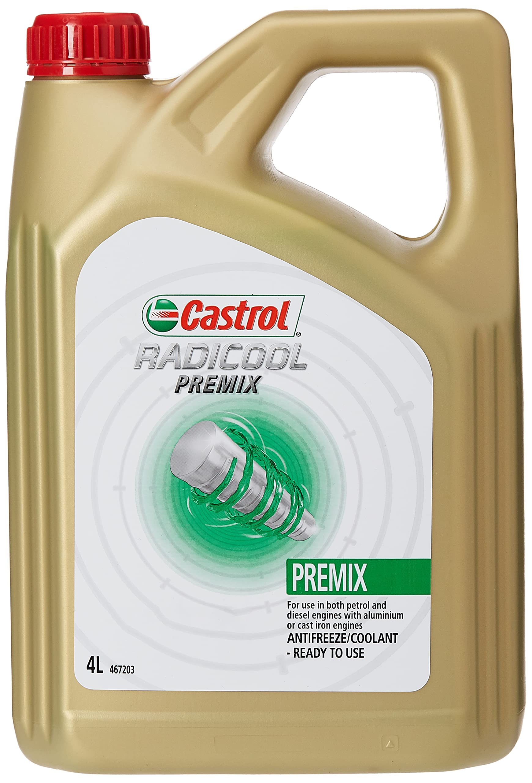 Buy Castrol Radicool Premix (4L) Online at desertcart INDIA